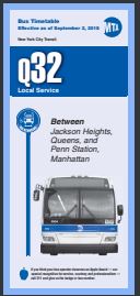 Q32 Bus Brochure Cover